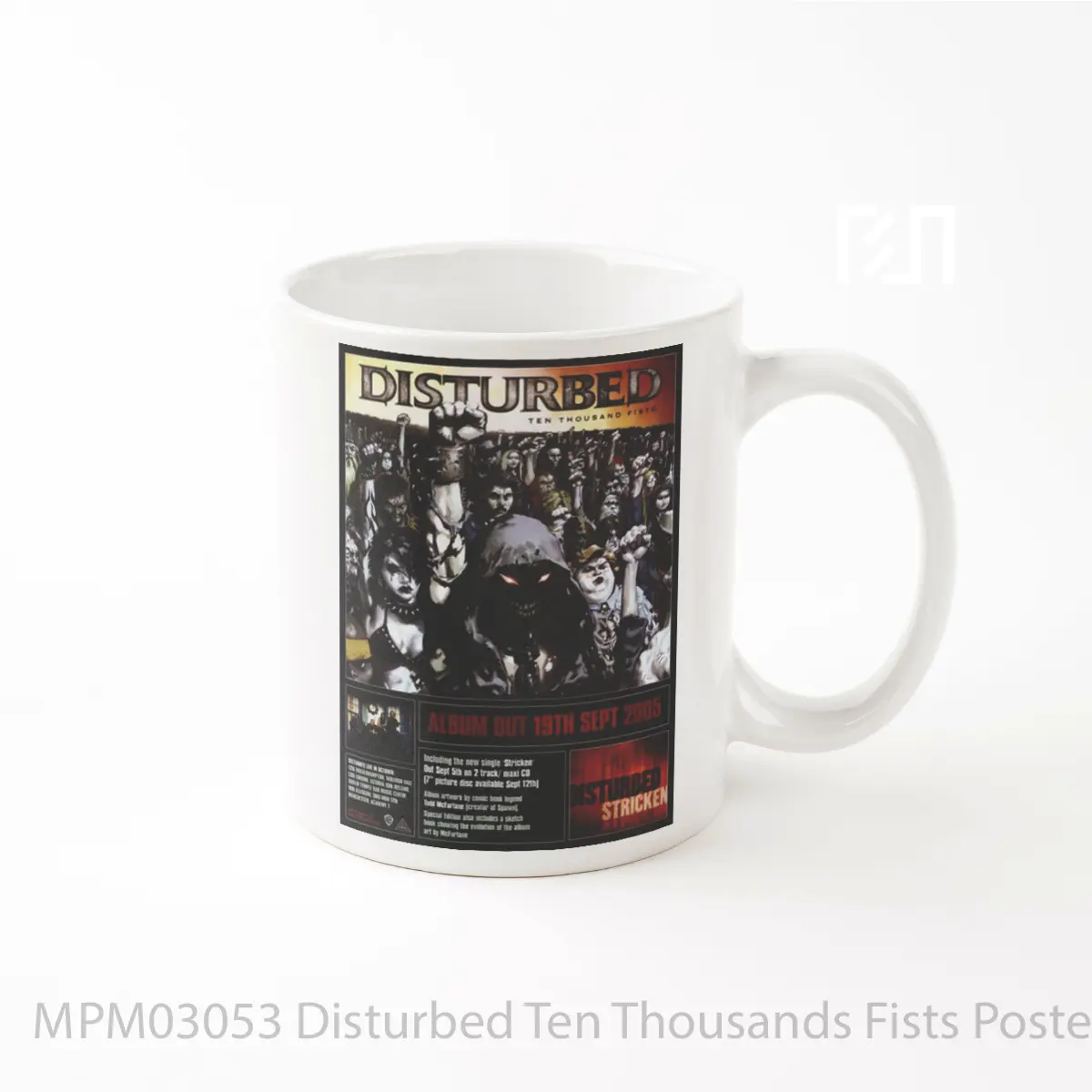 Mug Disturbed Ten Thousands Fists MPM03053