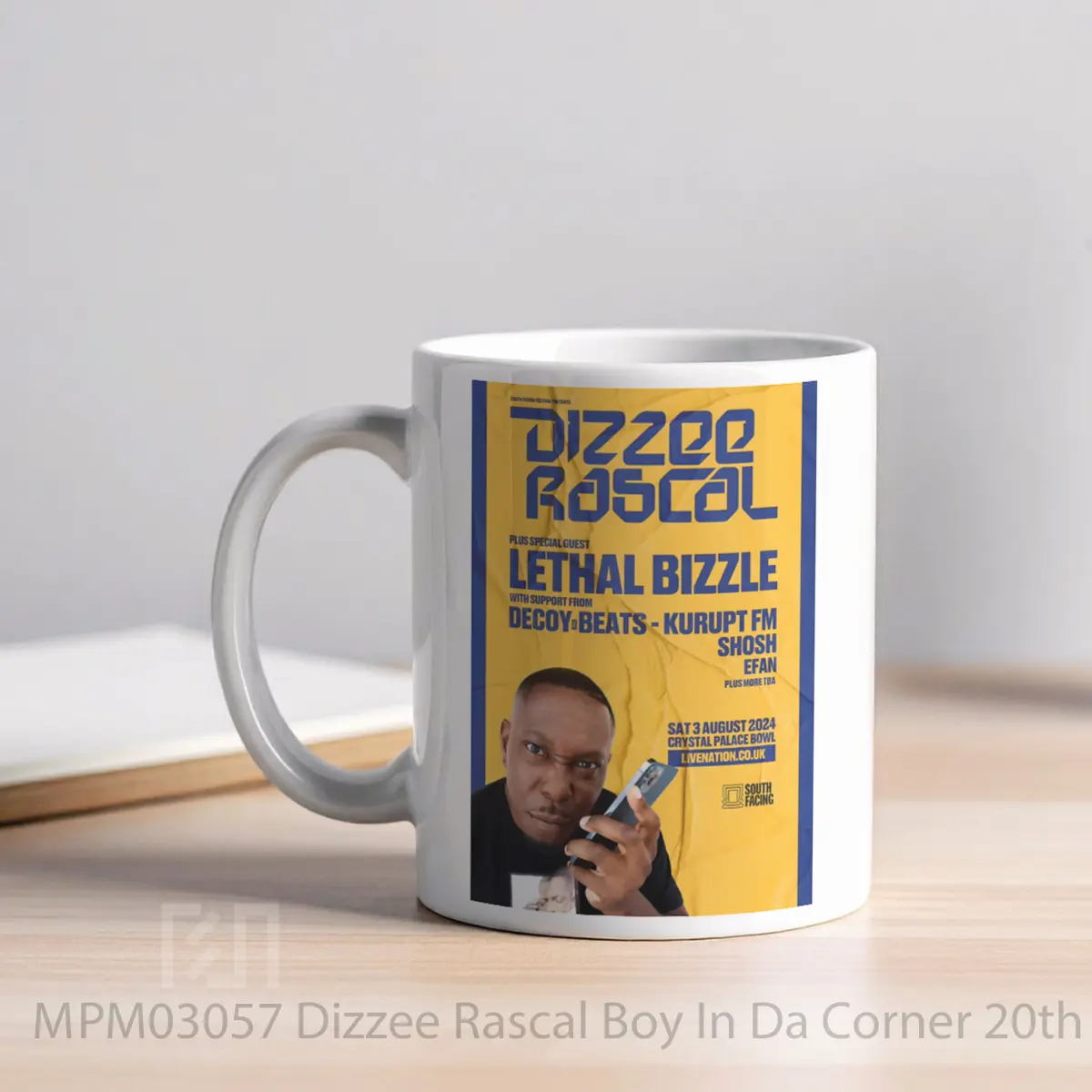 Mug Dizzee Rascal Boy In Da Corner 20th Anniversary To MPM03057 - All-side / Desain