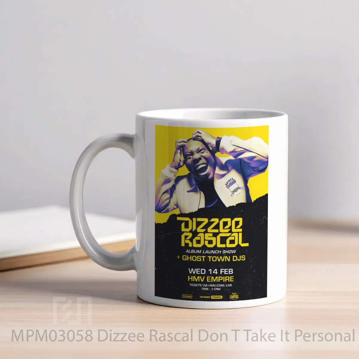 Mug Dizzee Rascal Don T Take It Personal 2024 Uk Tour MPM03058 - All-side / Desain