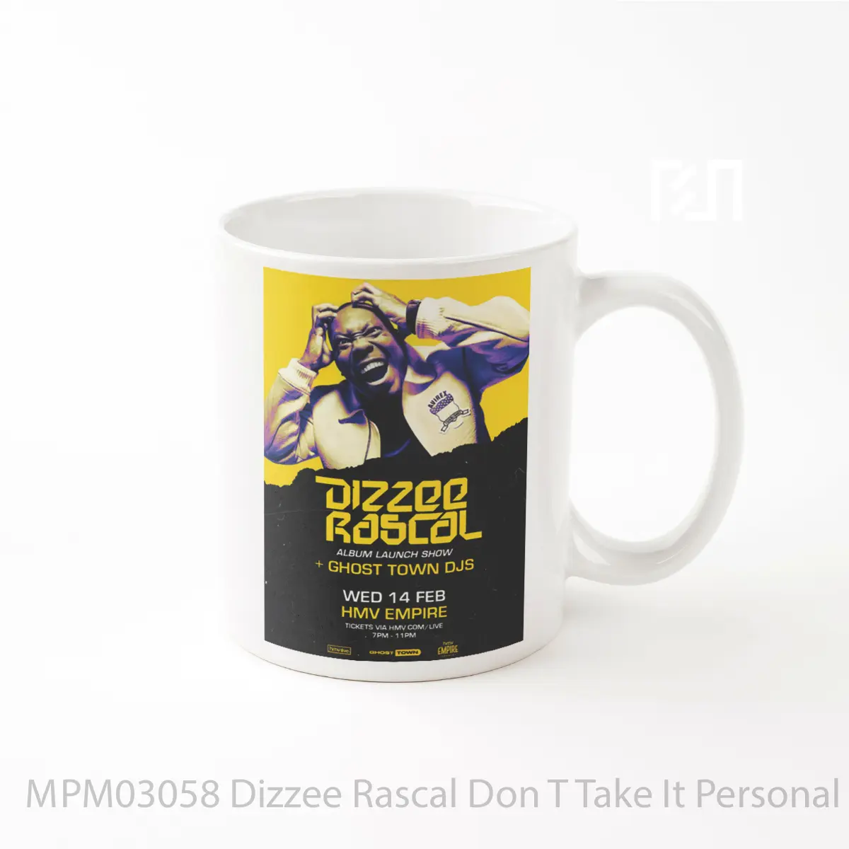 Mug Dizzee Rascal Don T Take It Personal 2024 Uk Tour MPM03058