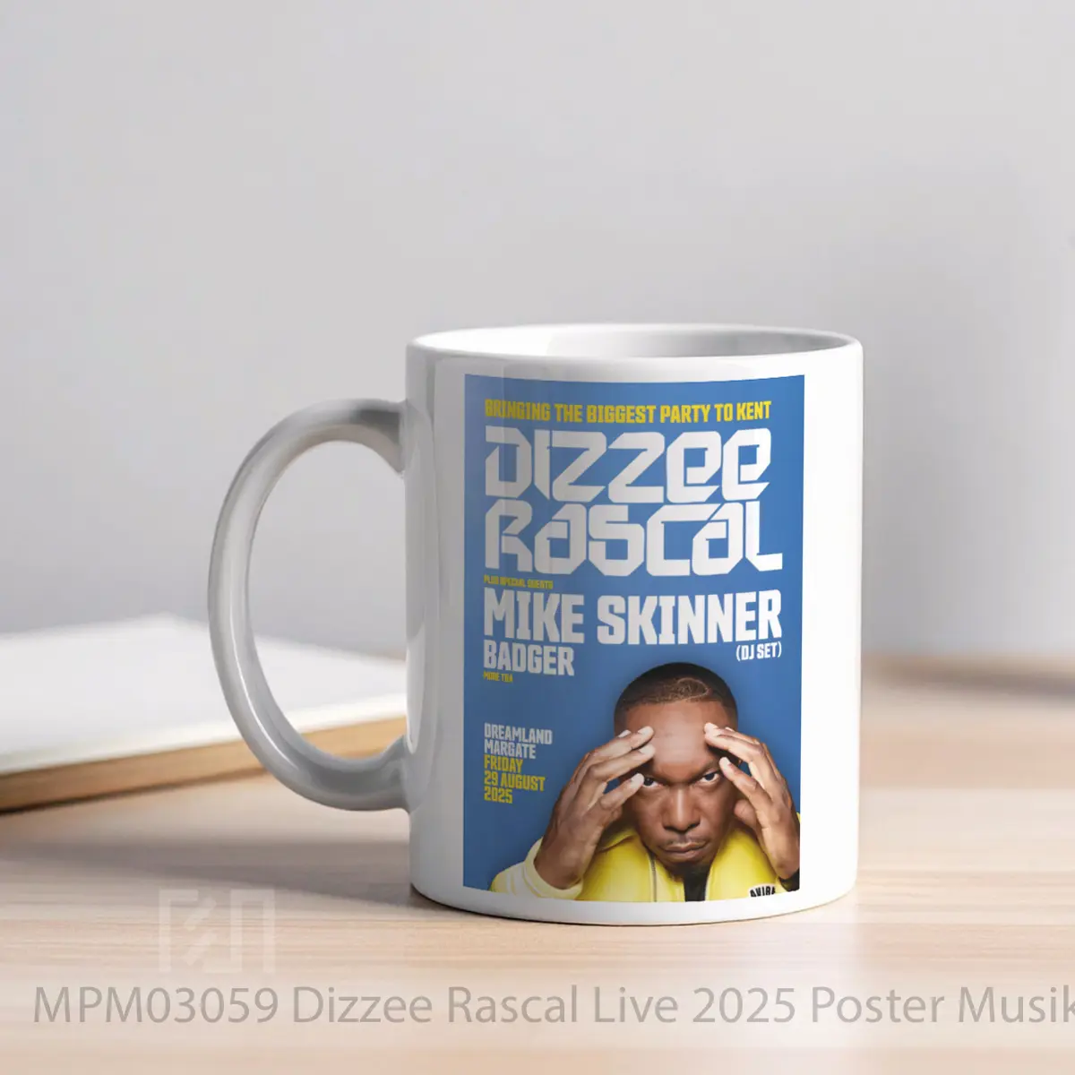 Mug Dizzee Rascal Live 2025 MPM03059 - All-side / Desain