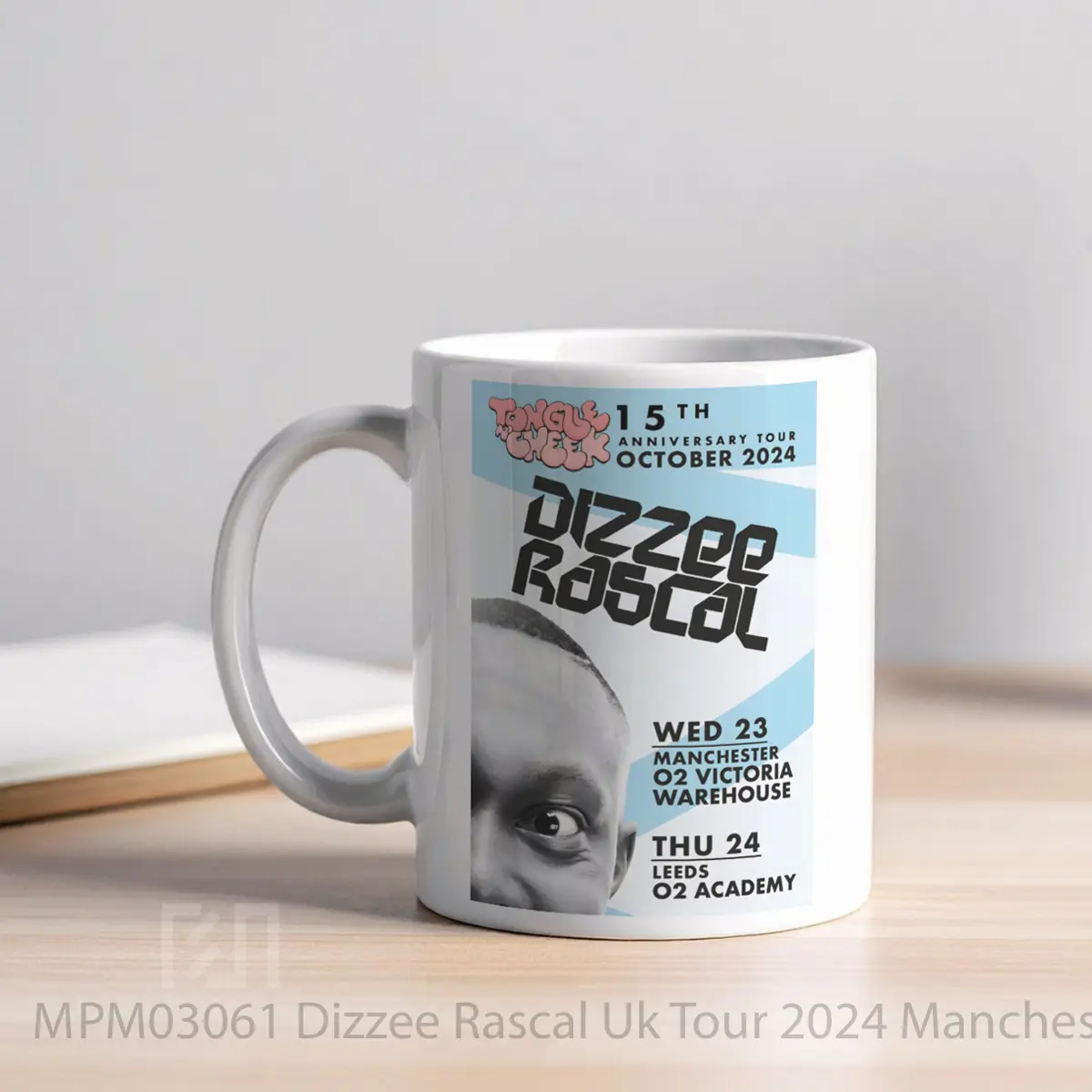 Mug Dizzee Rascal Uk Tour 2024 Manchester Leeds MPM03061 - All-side / Desain
