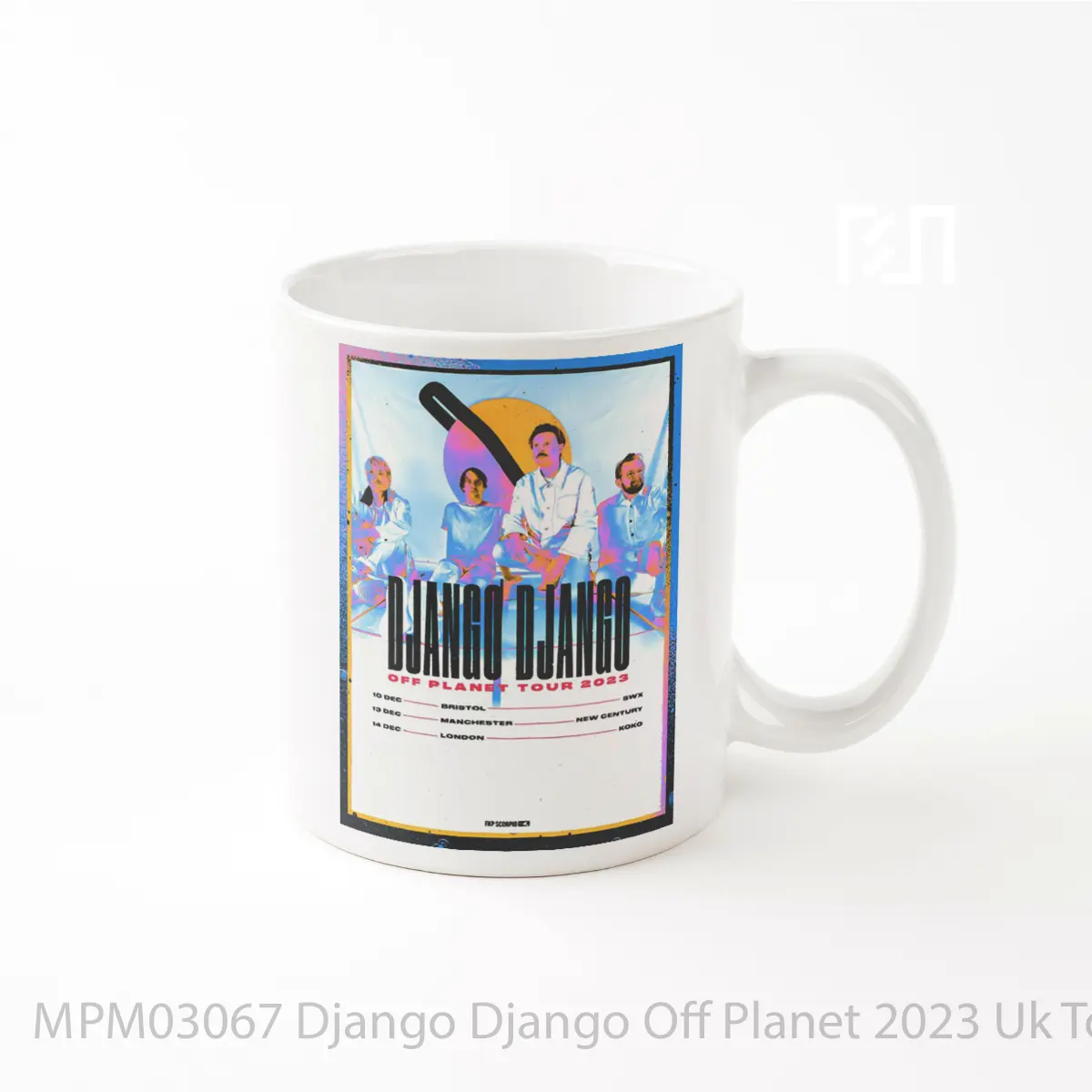Mug Django Django Off Planet 2023 Uk Tour MPM03067