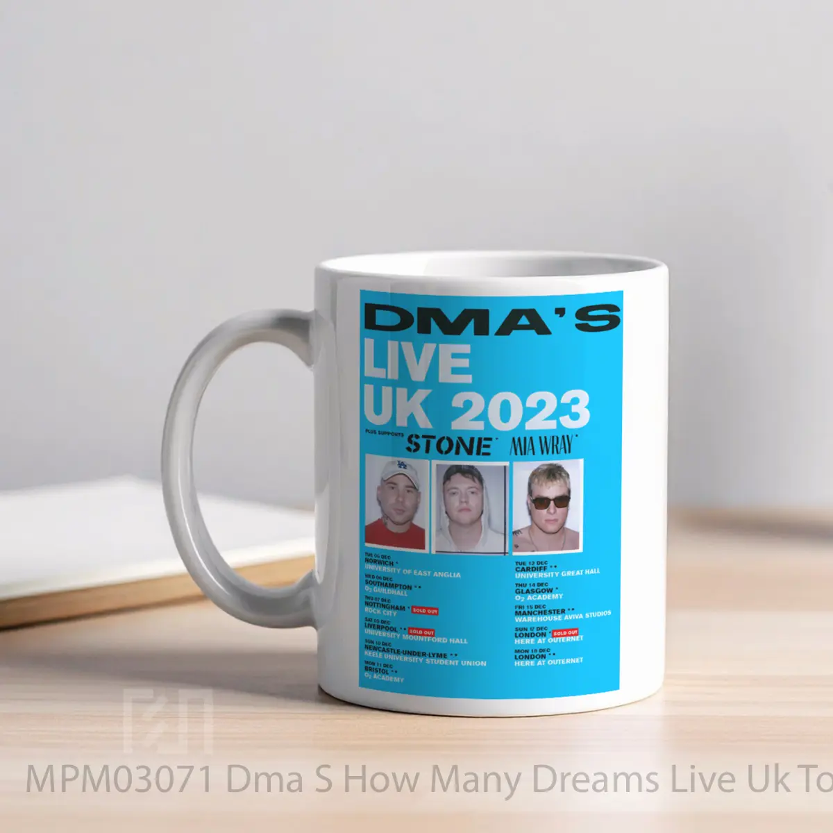 Mug Dma S How Many Dreams Live Uk Tour 2023 MPM03071 - All-side / Desain