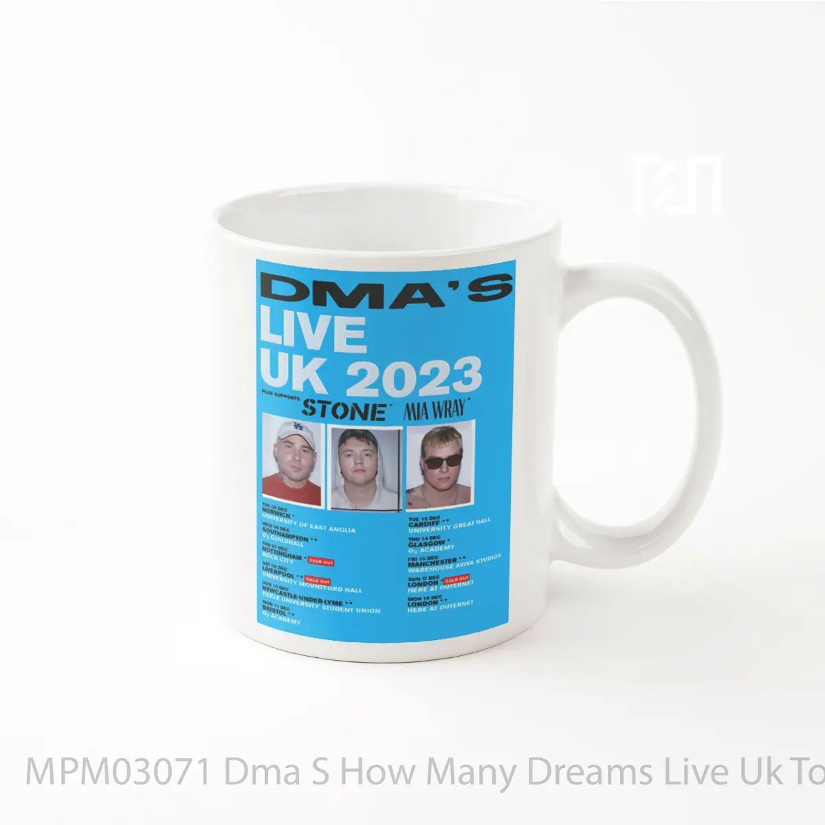 Mug Dma S How Many Dreams Live Uk Tour 2023 MPM03071