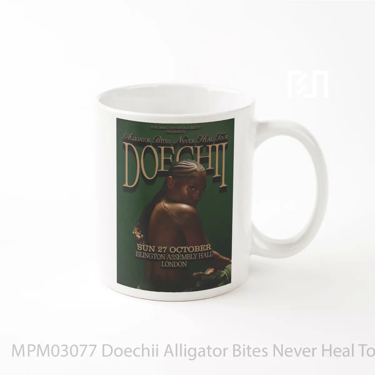 Mug Doechii Alligator Bites Never Heal Tour 2024 London MPM03077