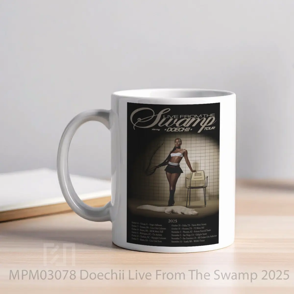 Mug Doechii Live From The Swamp 2025 North American To MPM03078 - All-side / Desain