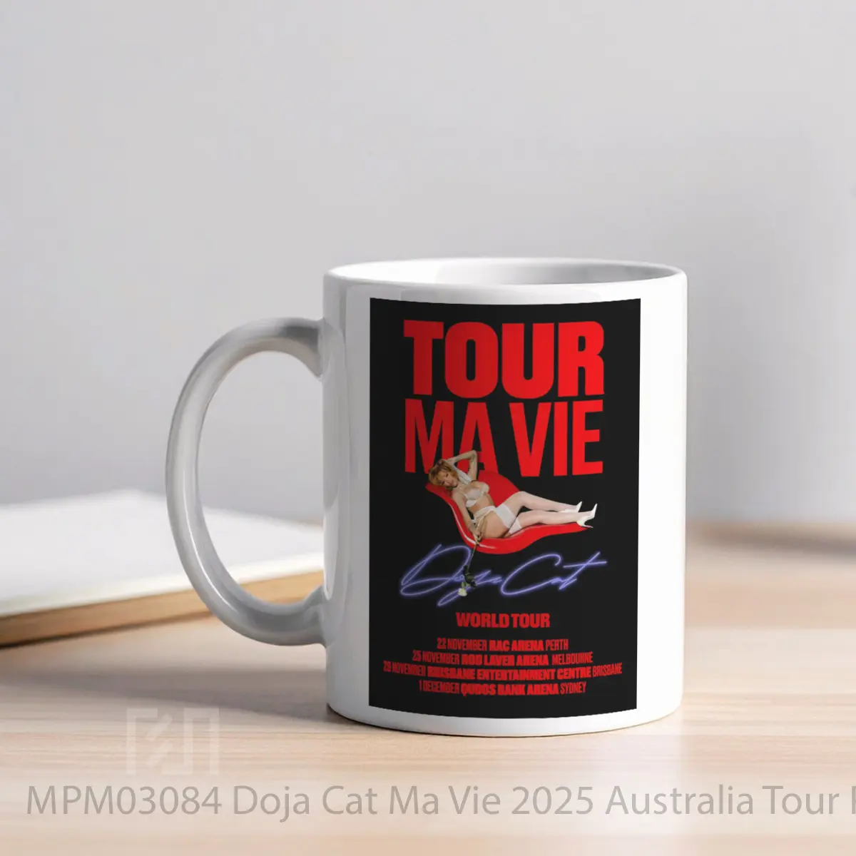Mug Doja Cat Ma Vie 2025 Australia Tour MPM03084 - All-side / Desain