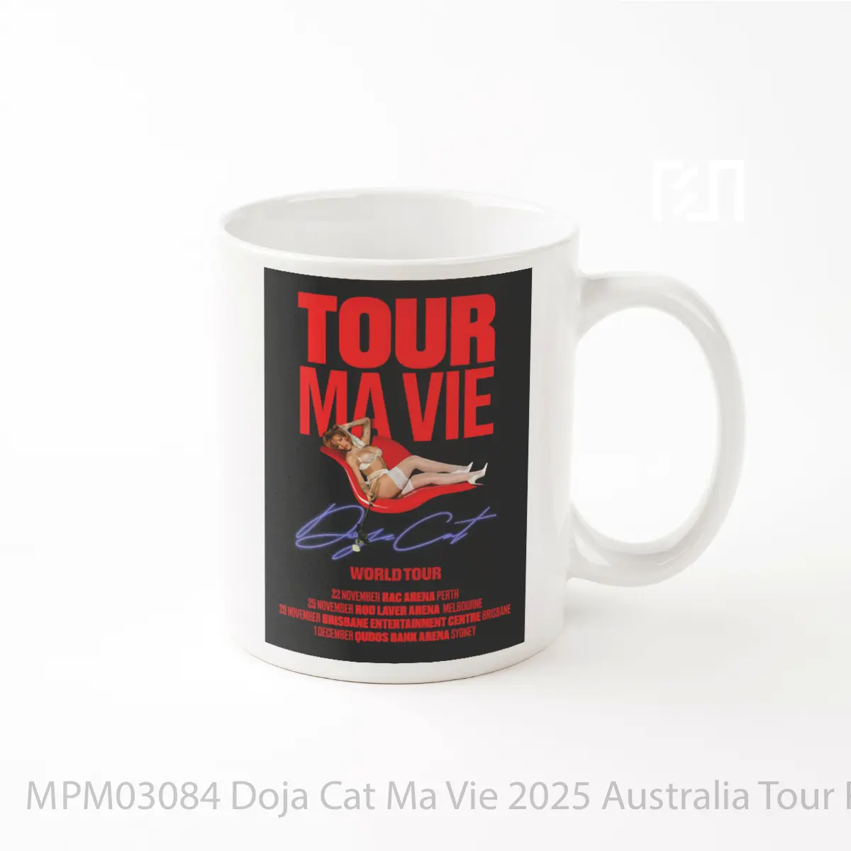 Mug Doja Cat Ma Vie 2025 Australia Tour MPM03084