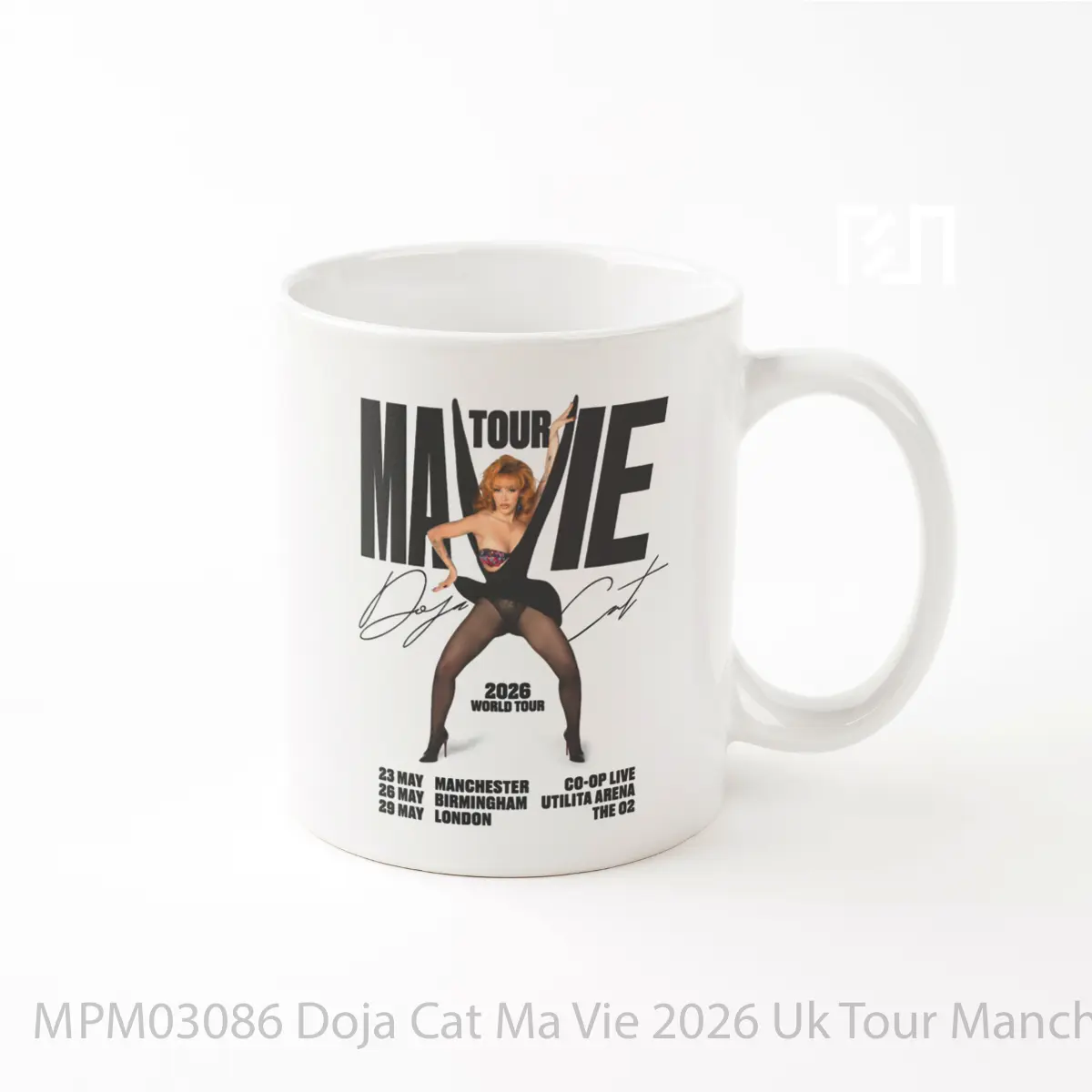 Mug Doja Cat Ma Vie 2026 Uk Tour Manchester Birmingham MPM03086