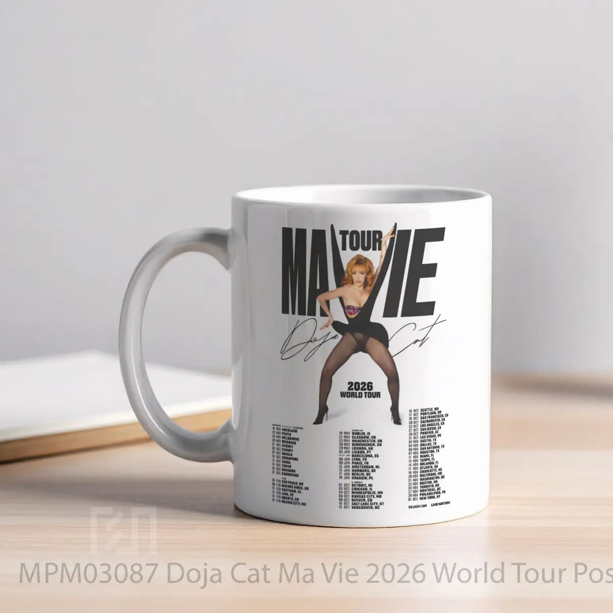 Mug Doja Cat Ma Vie 2026 World Tour MPM03087 - All-side / Desain