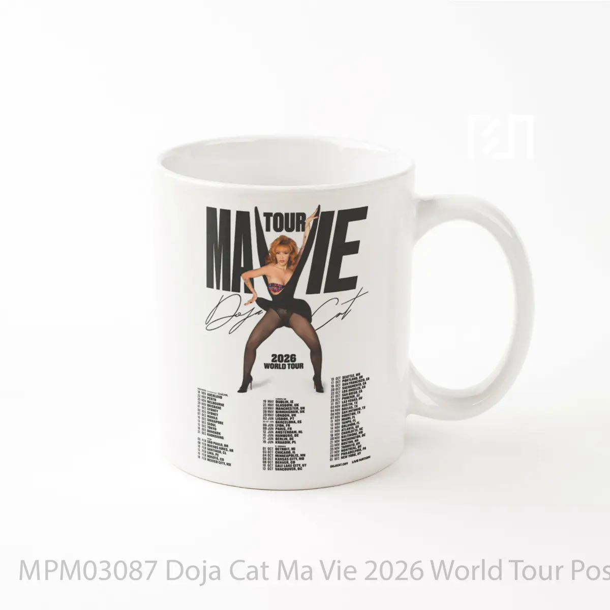 Mug Doja Cat Ma Vie 2026 World Tour MPM03087