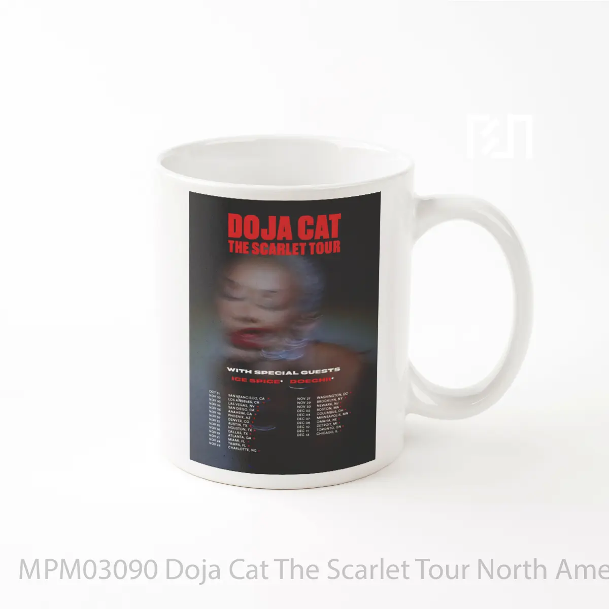Mug Doja Cat The Scarlet Tour North America 2023 MPM03090