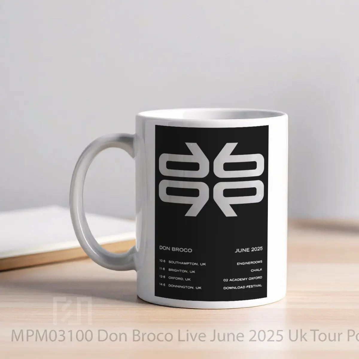 Mug Don Broco Live June 2025 Uk Tour MPM03100 - All-side / Desain