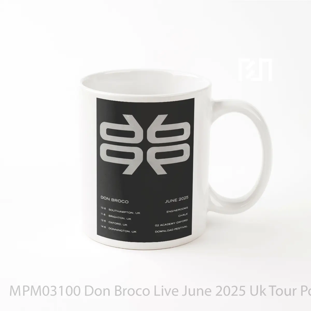 Mug Don Broco Live June 2025 Uk Tour MPM03100
