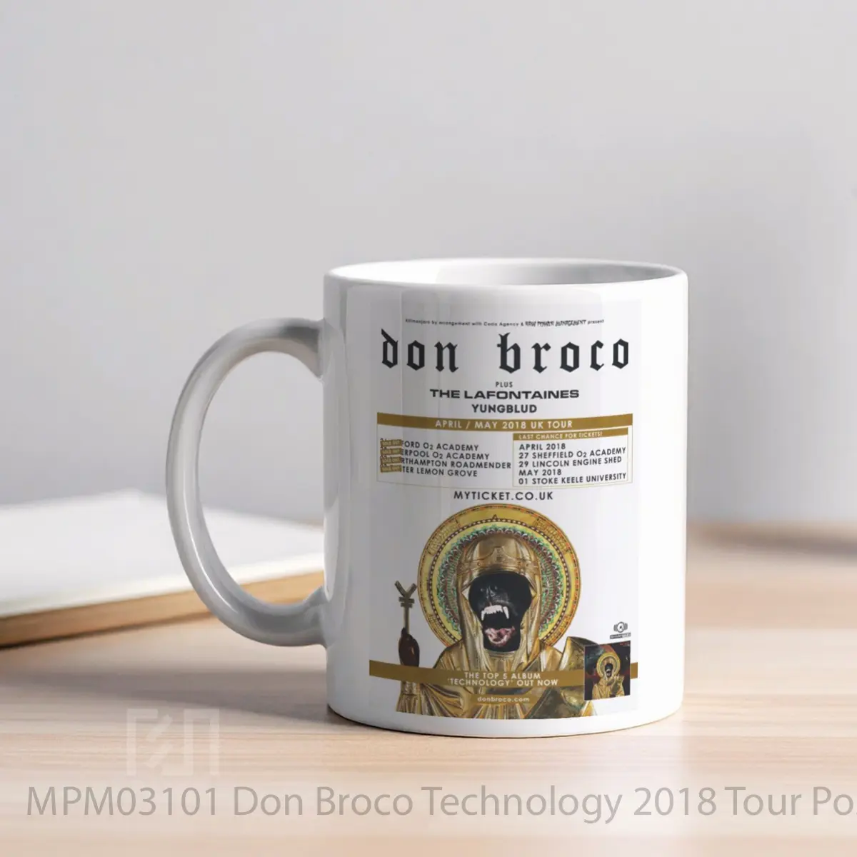 Mug Don Broco Technology 2018 Tour MPM03101 - All-side / Desain