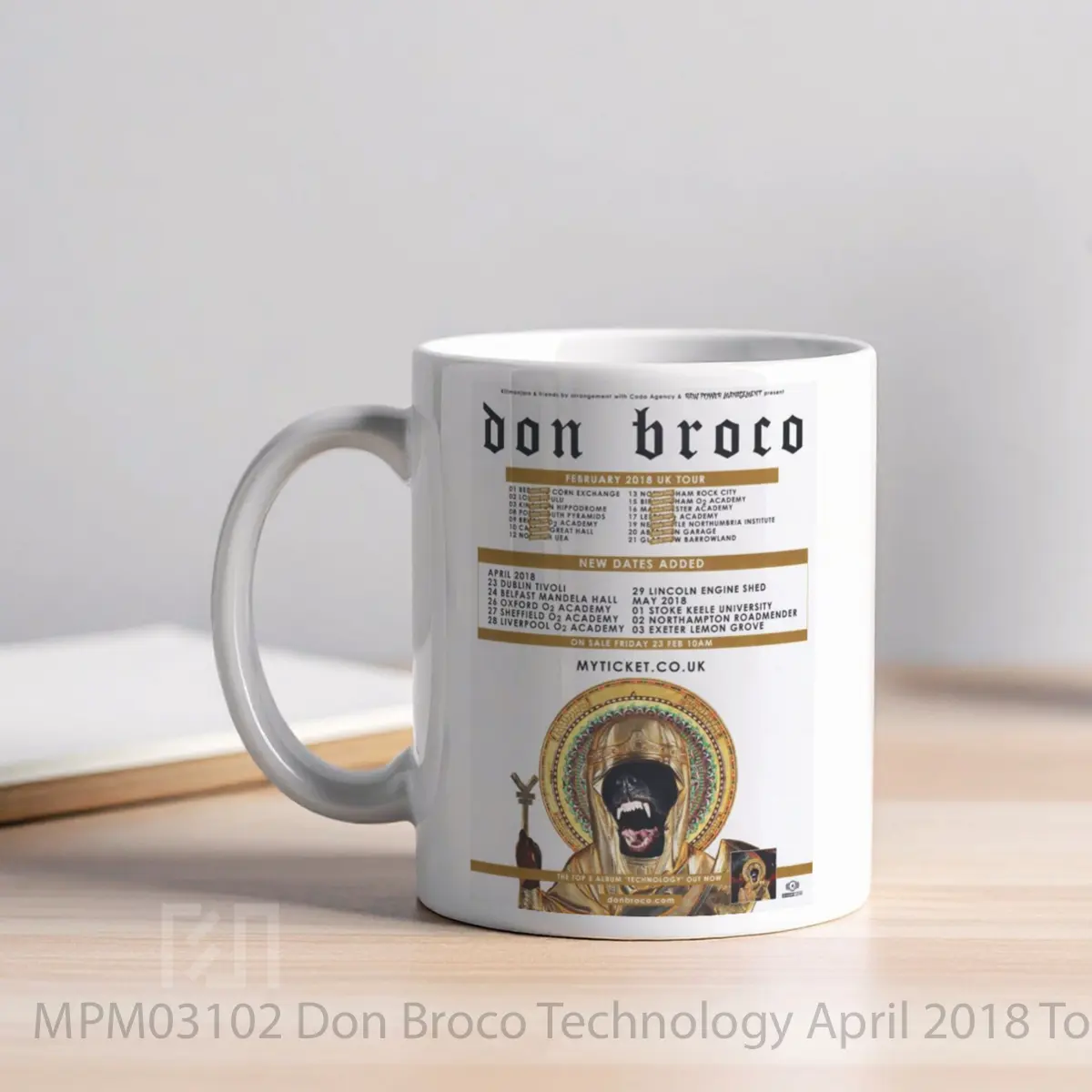 Mug Don Broco Technology April 2018 Tour MPM03102 - All-side / Desain