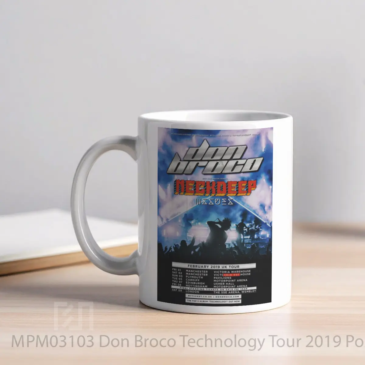 Mug Don Broco Technology Tour 2019 MPM03103 - All-side / Desain