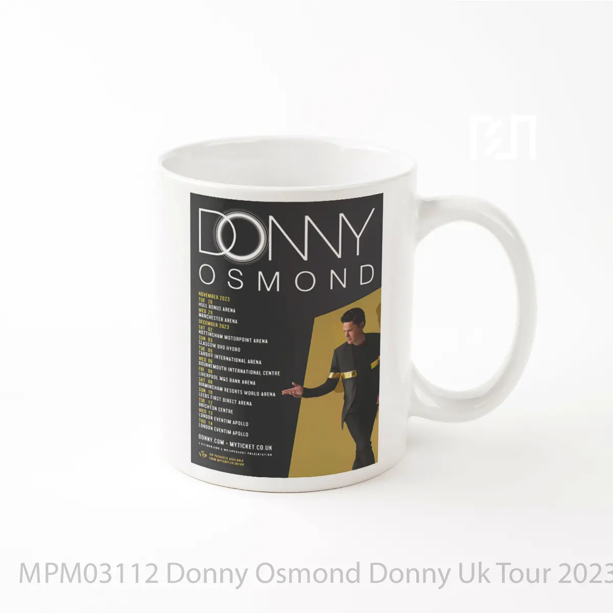 Mug Donny Osmond Donny Uk Tour 2023 MPM03112