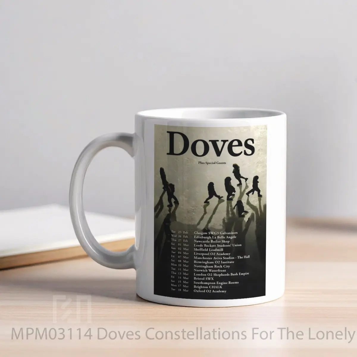 Mug Doves Constellations For The Lonely Uk Tour 2025 MPM03114 - All-side / Desain