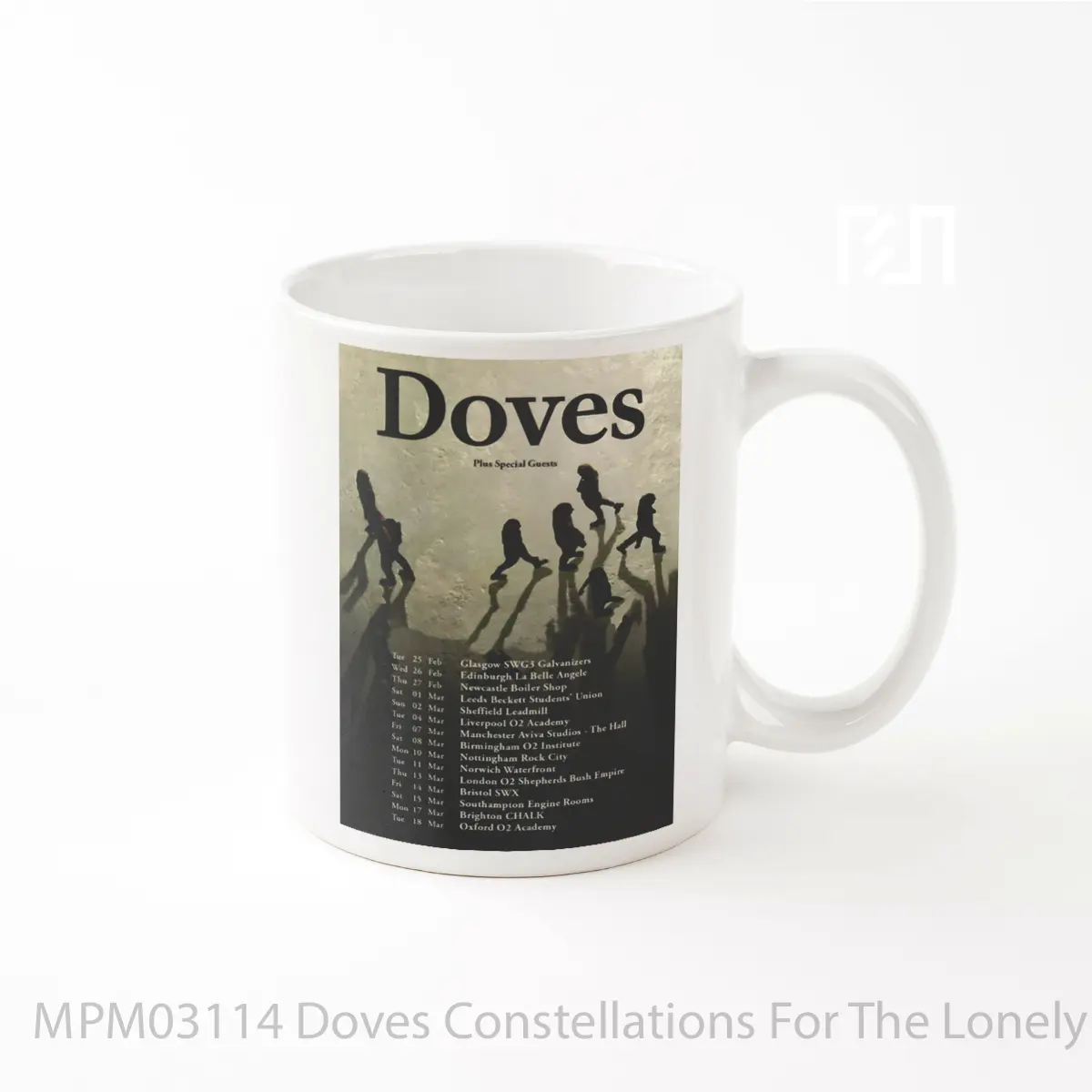 Mug Doves Constellations For The Lonely Uk Tour 2025 MPM03114