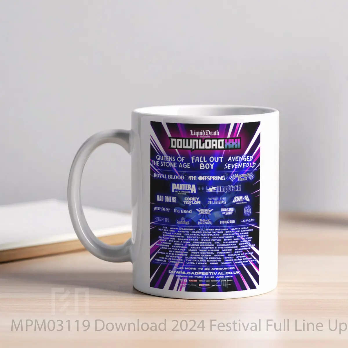 Mug Download 2024 Festival Full Line Up MPM03119 - All-side / Desain