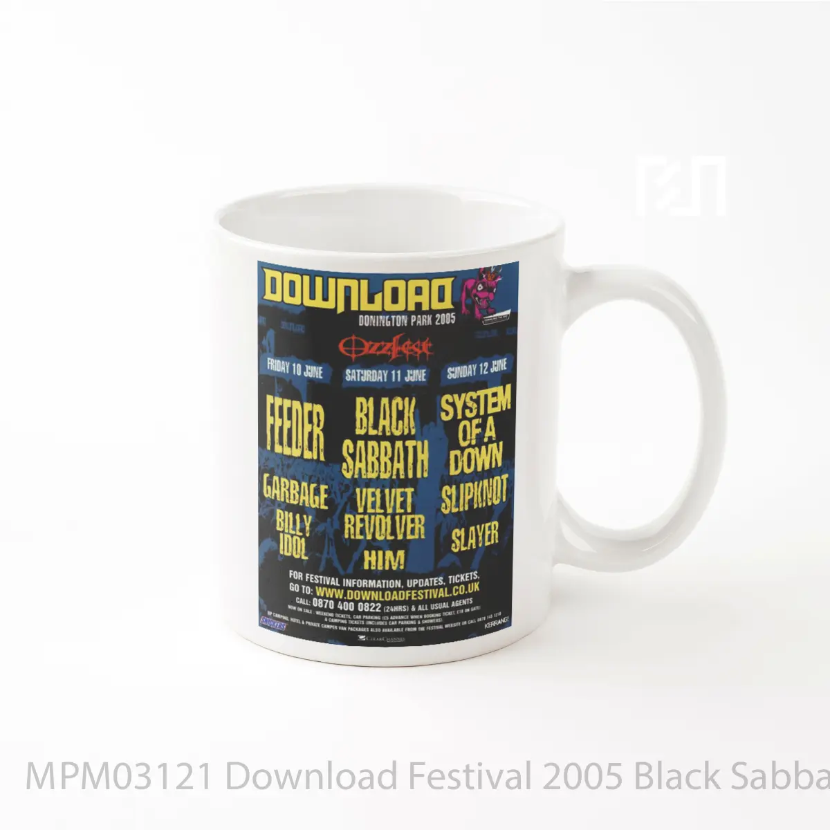 Mug Download Festival 2005 Black Sabbath MPM03121