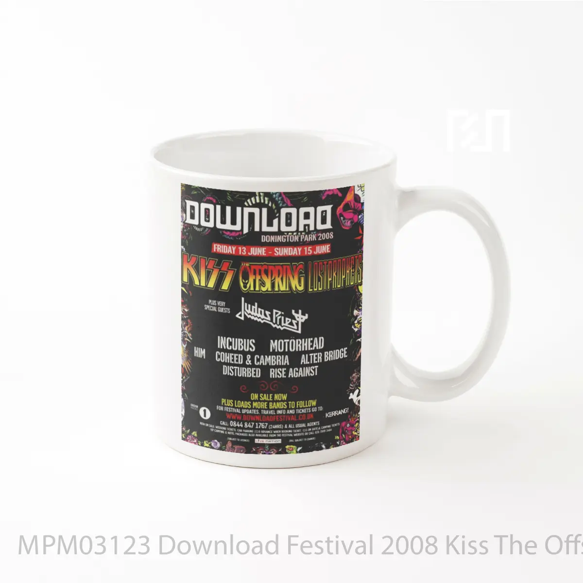 Mug Download Festival 2008 Kiss The Offspring MPM03123