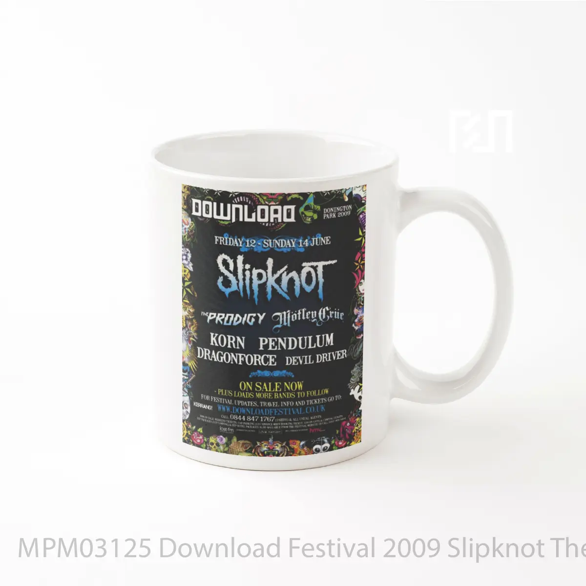 Mug Download Festival 2009 Slipknot The Prodigy MPM03125