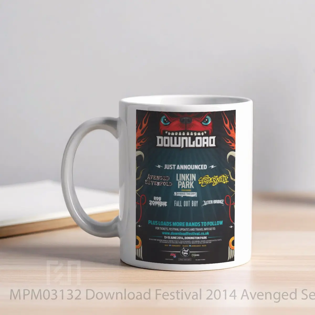 Mug Download Festival 2014 Avenged Sevenfold Linkin Pa MPM03132 - All-side / Desain