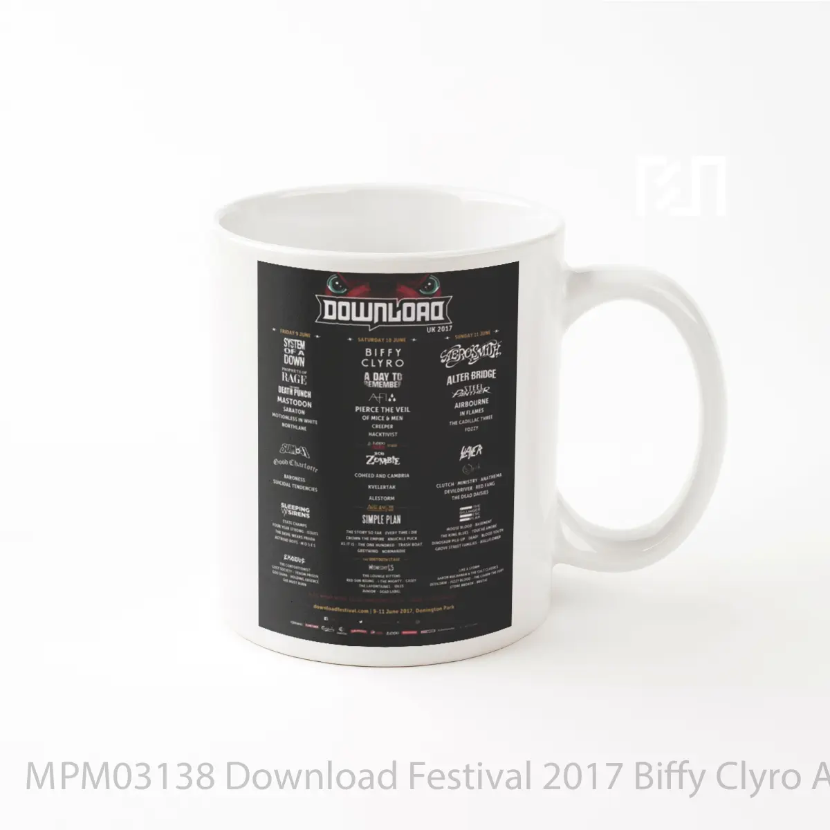 Mug Download Festival 2017 Biffy Clyro Aerosmith MPM03138