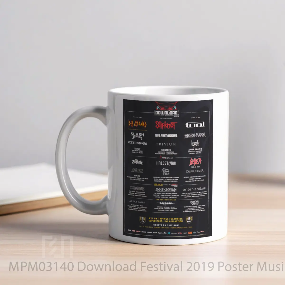 Mug Download Festival 2019 MPM03140 - All-side / Desain