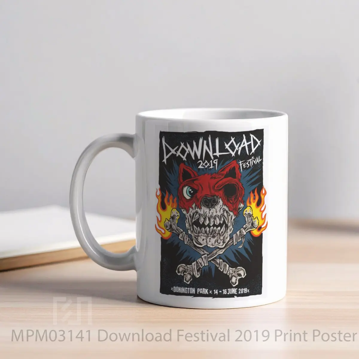 Mug Download Festival 2019 Print MPM03141 - All-side / Desain