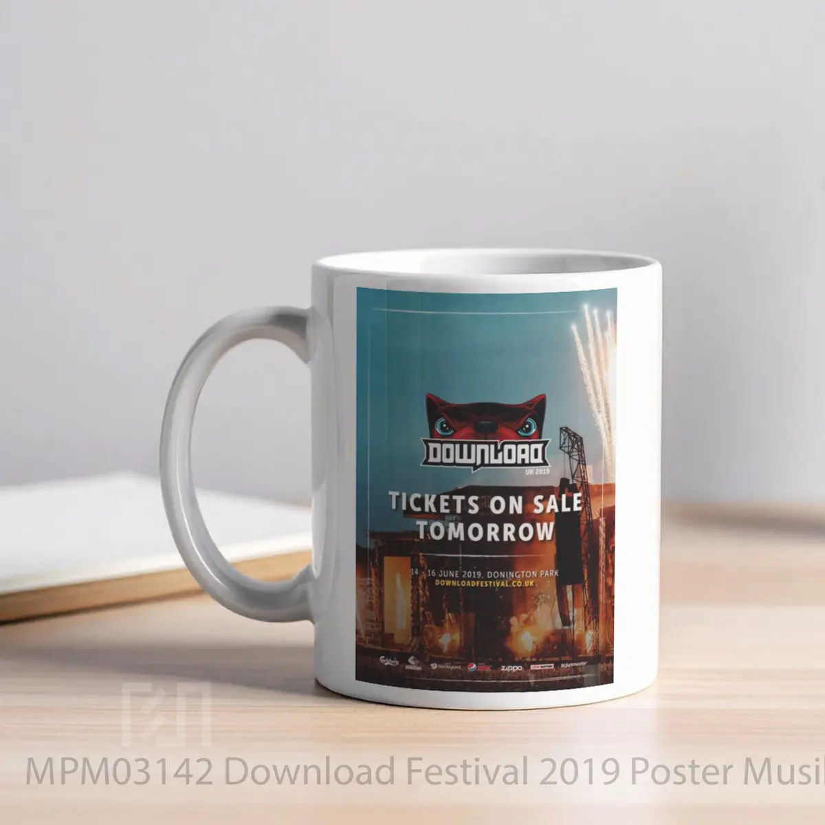 Mug Download Festival 2019 MPM03142 - All-side / Desain