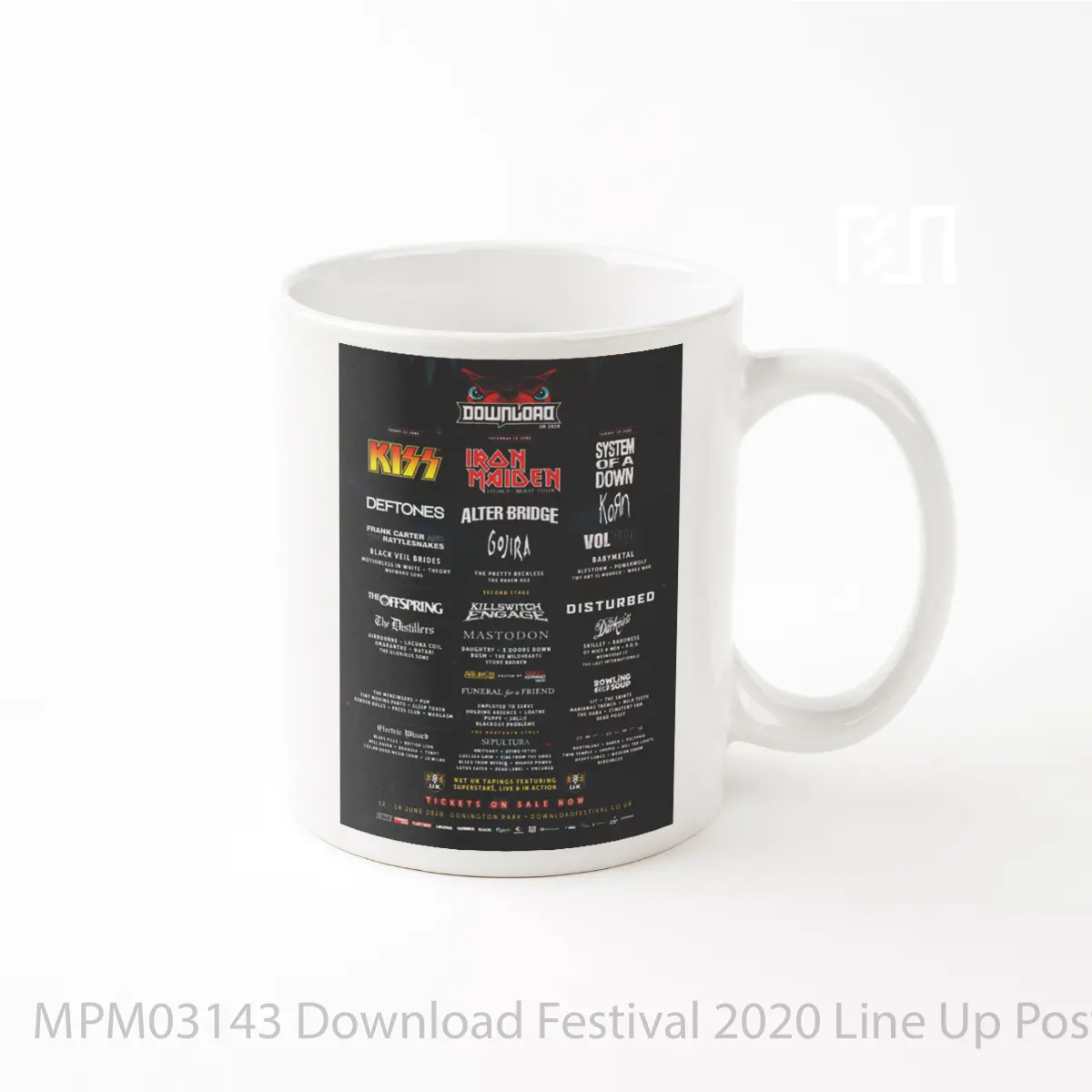 Mug Download Festival 2020 Line Up MPM03143
