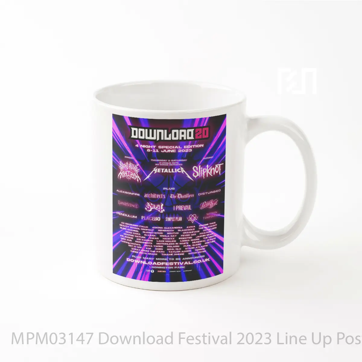 Mug Download Festival 2023 Line Up MPM03147