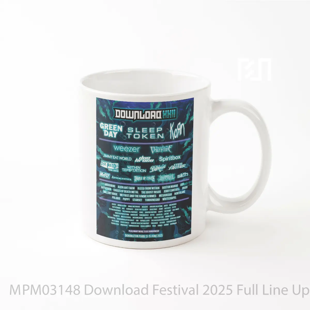 Mug Download Festival 2025 Full Line Up MPM03148