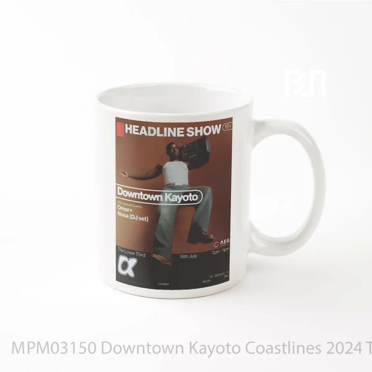 Mug Downtown Kayoto Coastlines 2024 Tour MPM03150