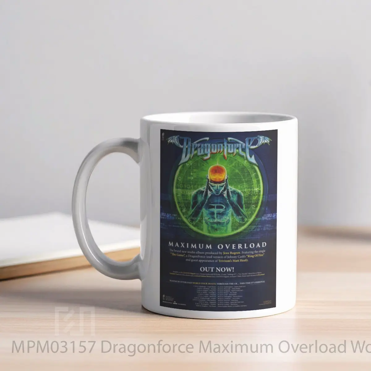 Mug Dragonforce Maximum Overload World Tour 2014 Poste MPM03157 - All-side / Desain