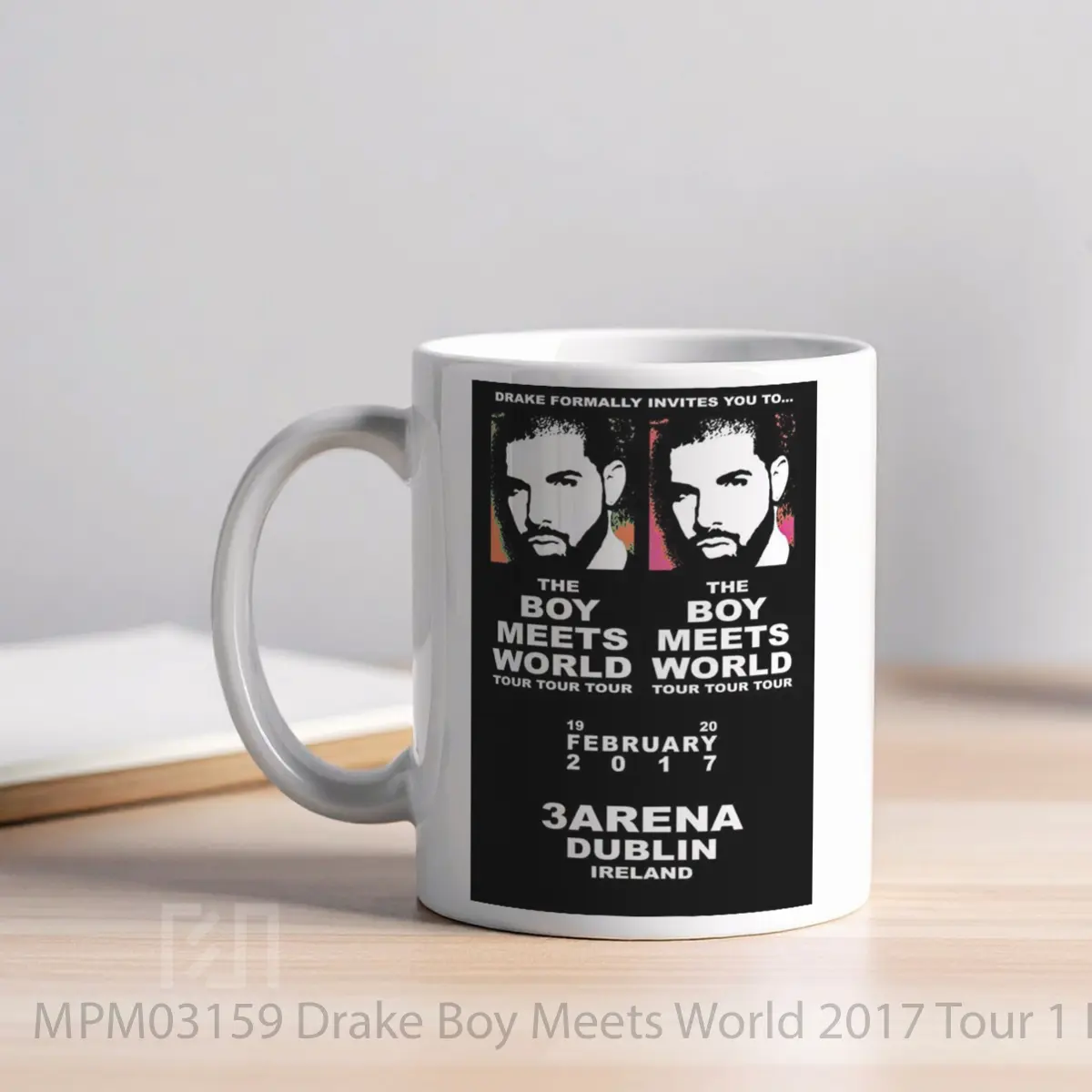 Mug Drake Boy Meets World 2017 Tour 1 MPM03159 - All-side / Desain