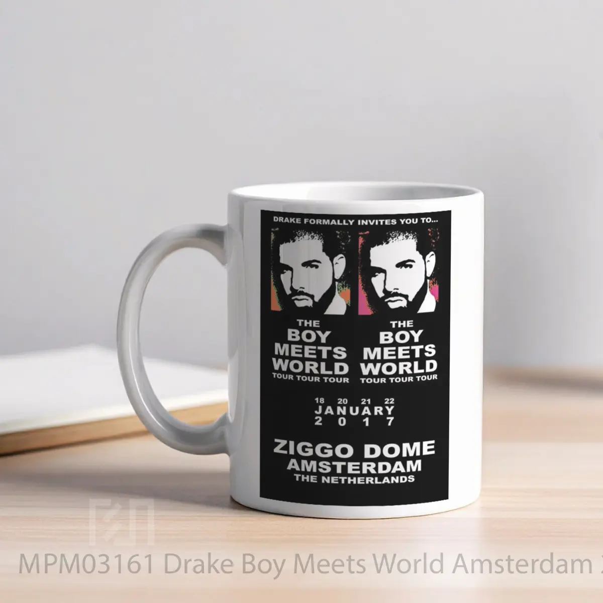 Mug Drake Boy Meets World Amsterdam 2017 MPM03161 - All-side / Desain