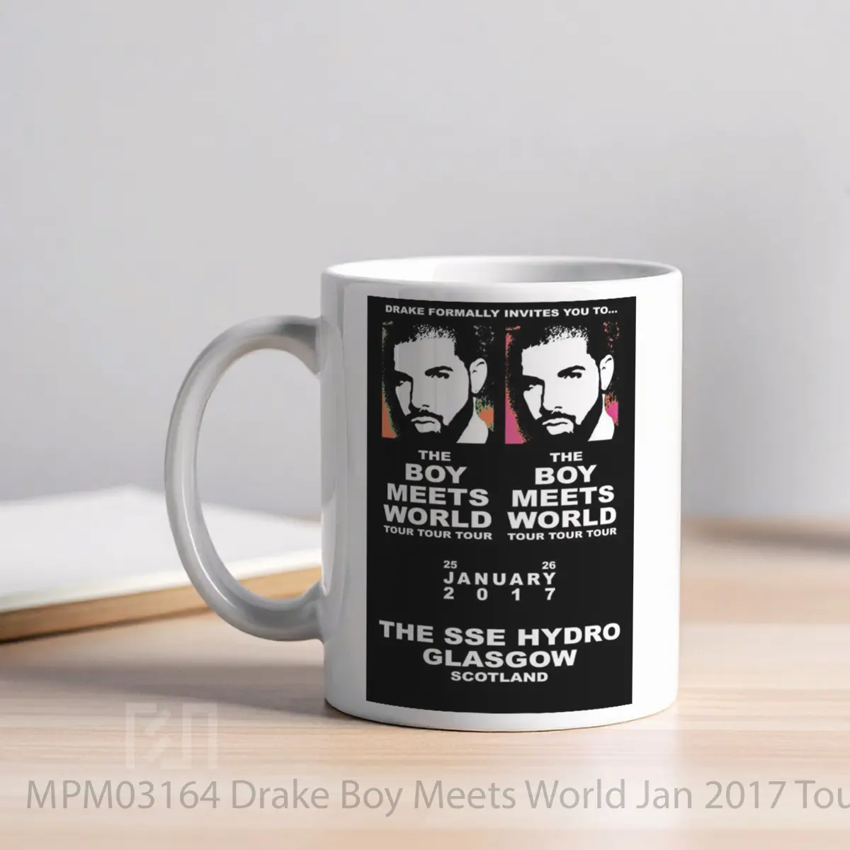 Mug Drake Boy Meets World Jan 2017 Tour MPM03164 - All-side / Desain