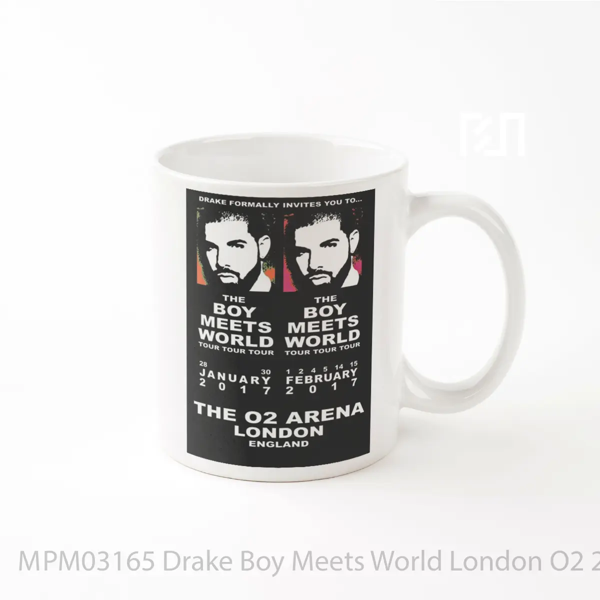 Mug Drake Boy Meets World London O2 2017 MPM03165