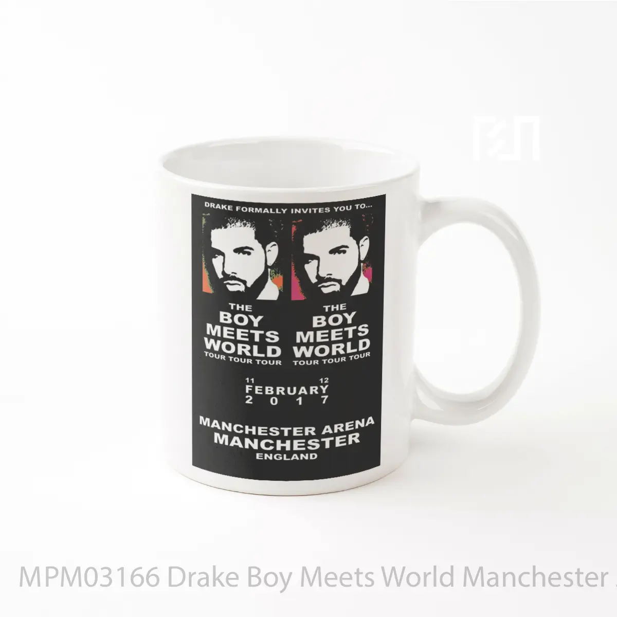 Mug Drake Boy Meets World Manchester 2017 MPM03166