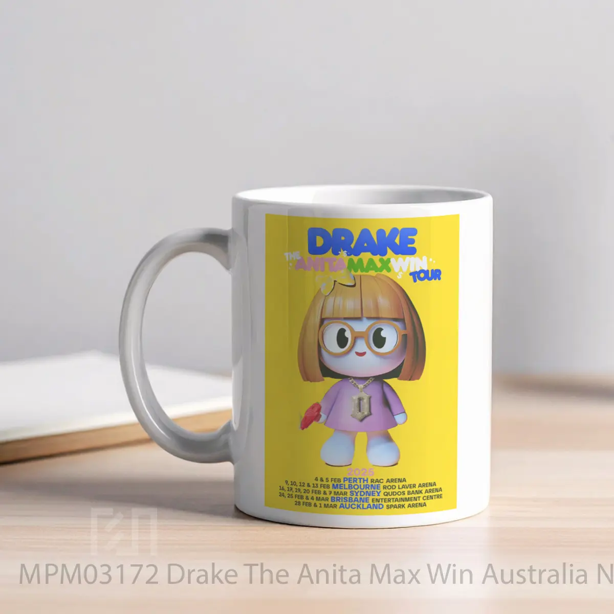 Mug Drake The Anita Max Win Australia New Zealand Tour 2025 MPM03172 - All-side / Desain