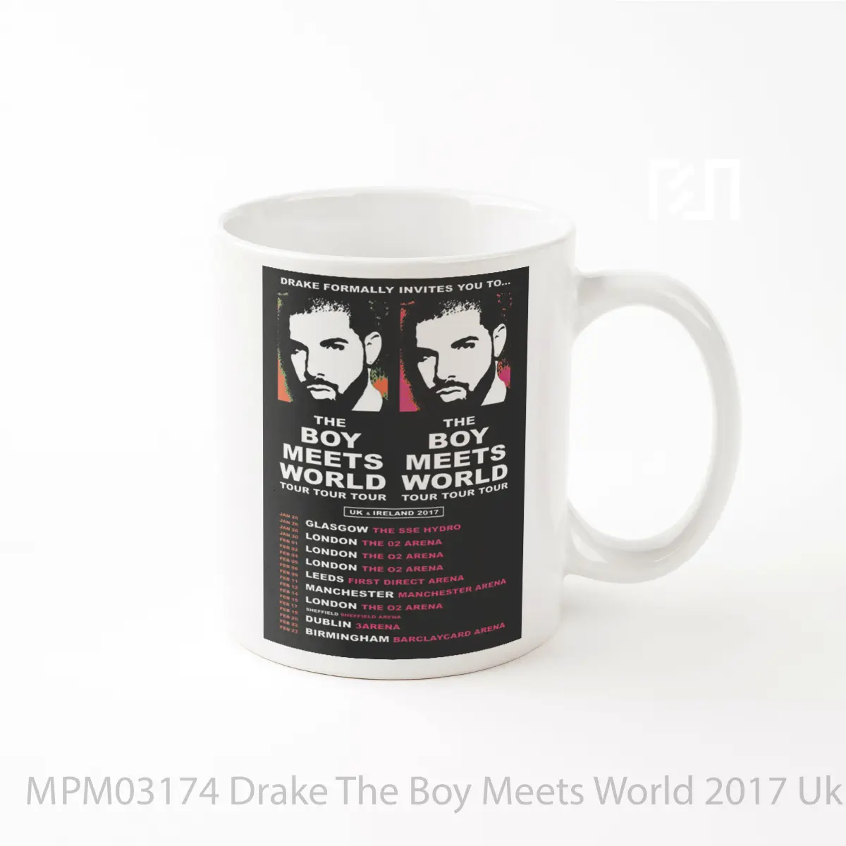 Mug Drake The Boy Meets World 2017 Uk Ireland Tour MPM03174