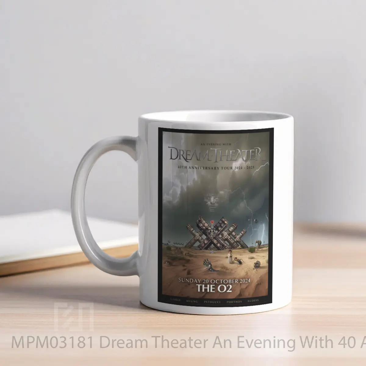 Mug Dream Theater An Evening With 40 Anniversary Tour 2024 MPM03181 - All-side / Desain