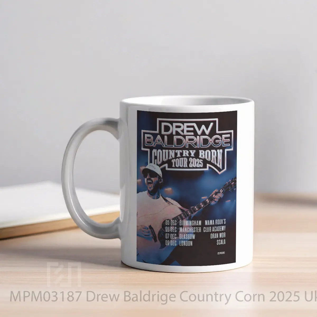 Mug Drew Baldrige Country Corn 2025 Uk Tour MPM03187 - All-side / Desain