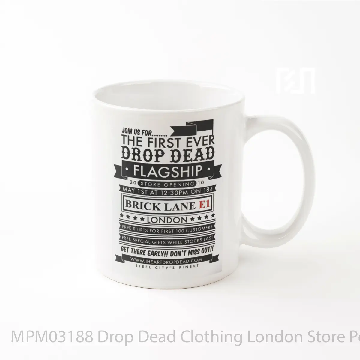 Mug Drop Dead Clothing London Store MPM03188