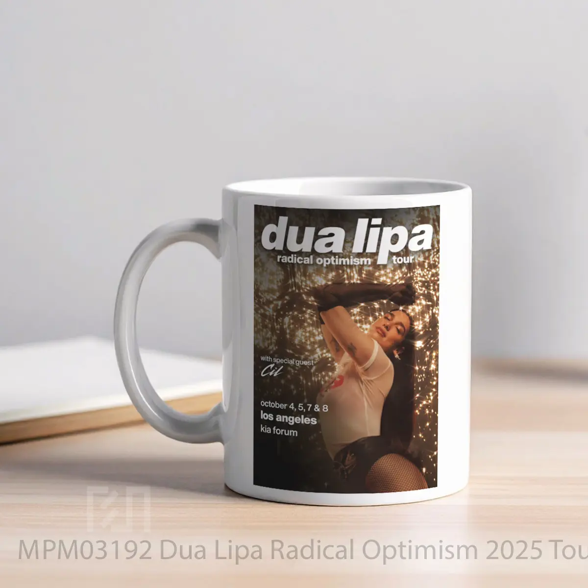 Mug Dua Lipa Radical Optimism 2025 Tour MPM03192 - All-side / Desain